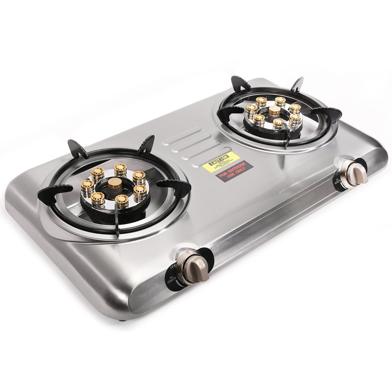 Barton 2 Burner High Pressure Propane Outdoor Stove Wayfair